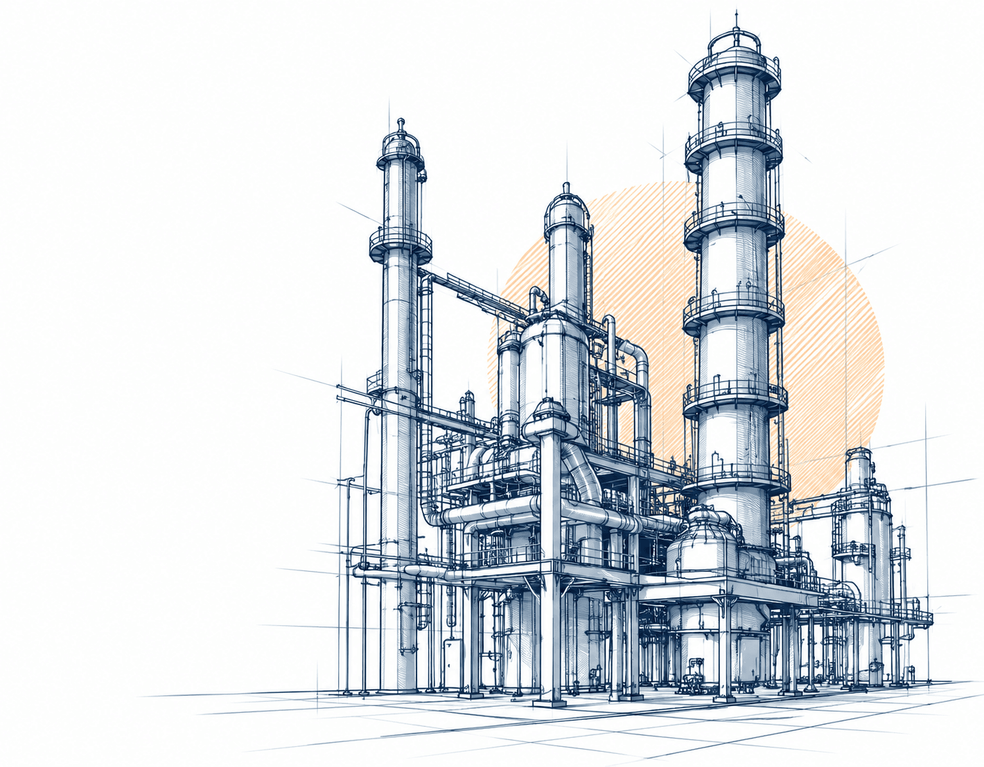 Plant Engineering industry illustration
